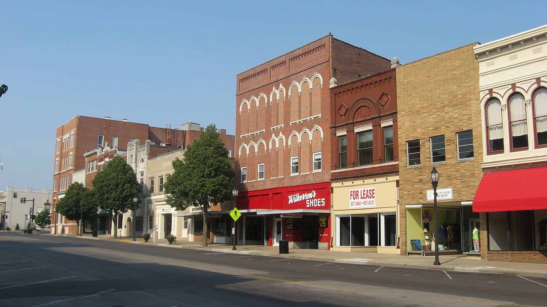 Centre-ville de Henderson, Kentucky
