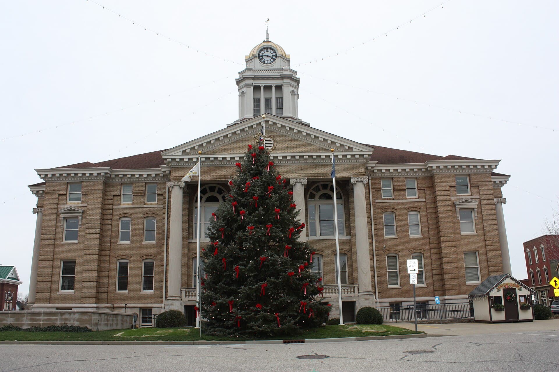 Place du palais de justice de Jasper, Indiana