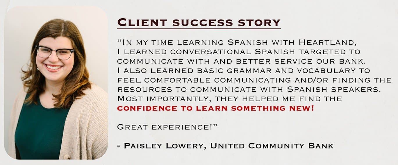 Heartland Language training client group
